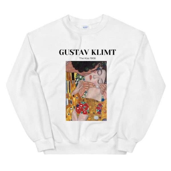 Gustav Klimt The Kiss Unisex Sweatshirt