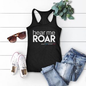 Hear me Roar Feminist Tank Top