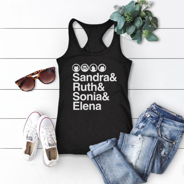 Helvetica Sandra Ruth Sonia Elena Tank Top