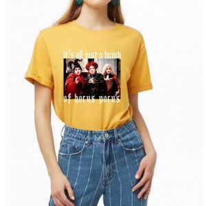 It's All Just a Bunch of Hocus Pocus, Halloween Party Tee Shirt