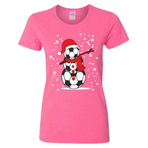 Snowman Flakes Christmas T-Shirt