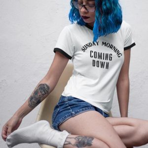 Sunday Morning Coming Down Ringer Tee