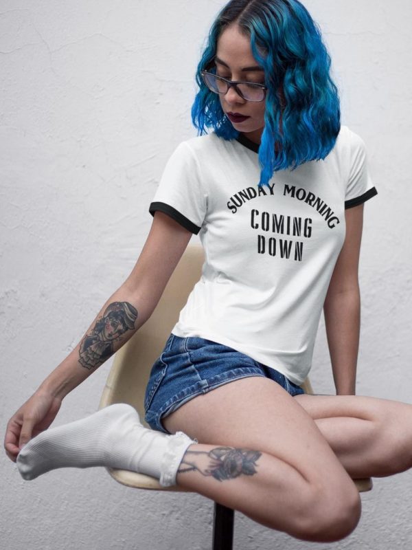 Sunday Morning Coming Down Ringer Tee
