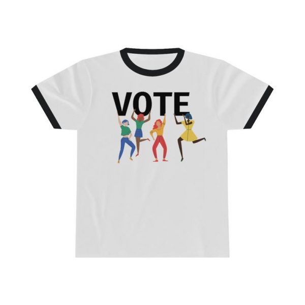 Vote Unisex Ringer Tee