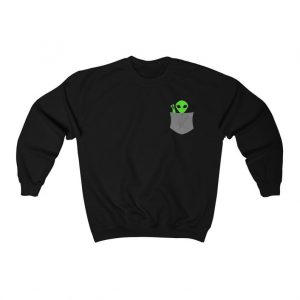 Alien Pocket Tee Extraterrestrial Sweatshirt