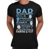 Dads Smart Rick & Funny Morty Fathers Day T Shirt