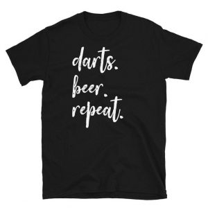 Darts Beer Repeat T Shirt