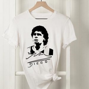 Diego Armando Maradona 10 Soccer Legend T Shirt