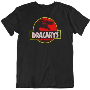 Dracarys Jurassic park- Game of thrones Jurassic park Inspired Mashup funny T Shirt