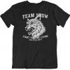 Fight for the living TEAM SNOW- Game of thrones Jon snow Inspired Mashup funny T Shirt