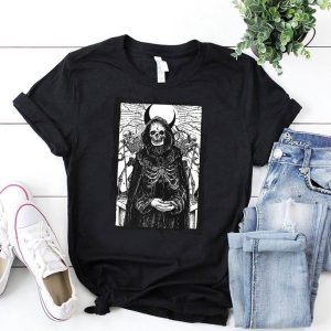 Grim Reaper Gothic Satan T Shirt