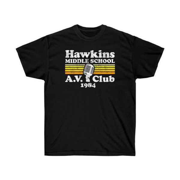 Hawkins Middle School A.V. Club Essential T-Shirt