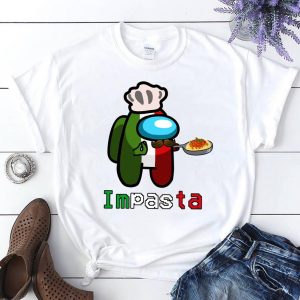 Impasta Among Us Video Game T Shirt