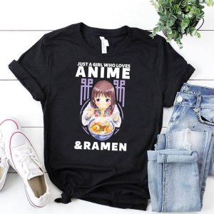 Just A Girl Who Loves Anime T Shirt