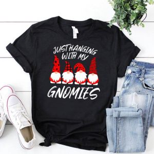 Just Hanging With My Gnomies Matching Family T Shirt