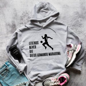 Legends Never Die, Diego Armando Maradona 10 Hoodie