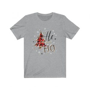Leopard Christmas Tree T Shirt