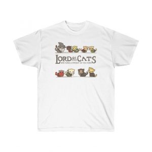 Lord of the Cats The Furrlowship of the Ring T-Shirt