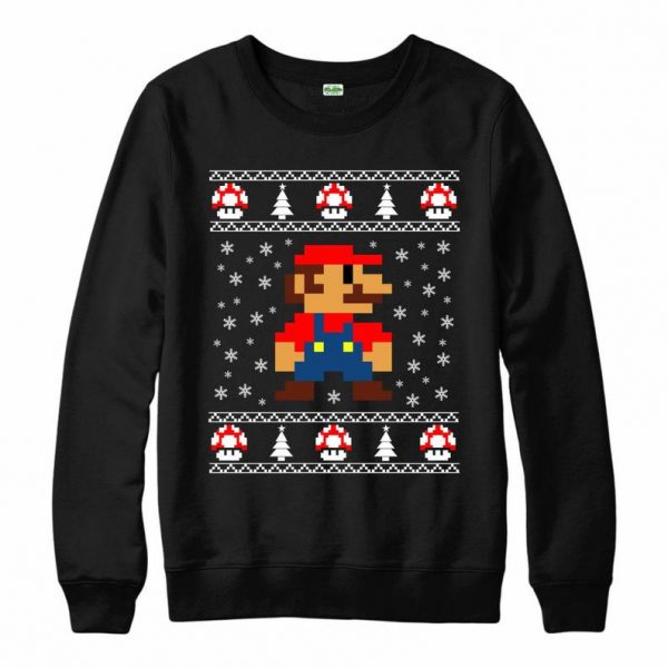 Merry Christmas Super Mario Sweatshirt