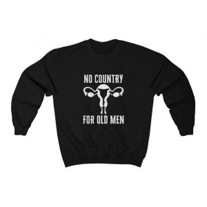 No Country For Old Men Uterus Crewneck Sweatshirt