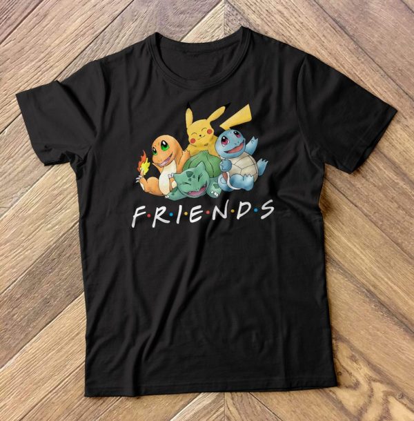 Pokemon Friends T Shirt