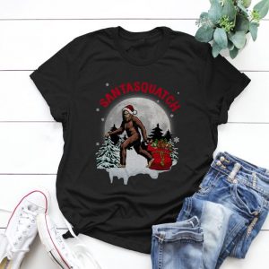 Santa Bigfoot T-Shirt