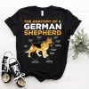 The Anatomy Of German Shepherd Dog T-Shirt