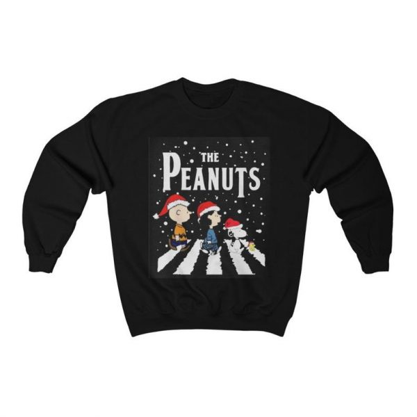 The Peanuts Abbey Road Christmas Snoopy Sweatshirt