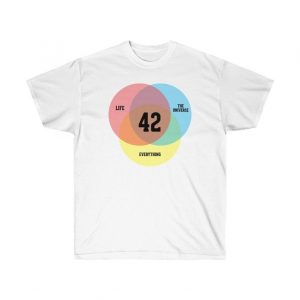 Venn Diagram Life, the Universe's Everything Essential T-Shirt