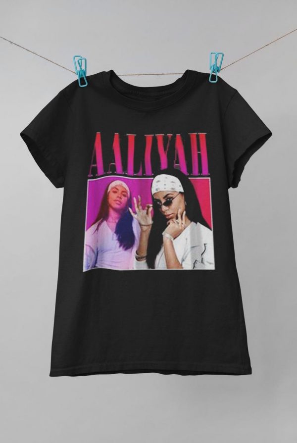 Aaliyah pop singer Tshirt