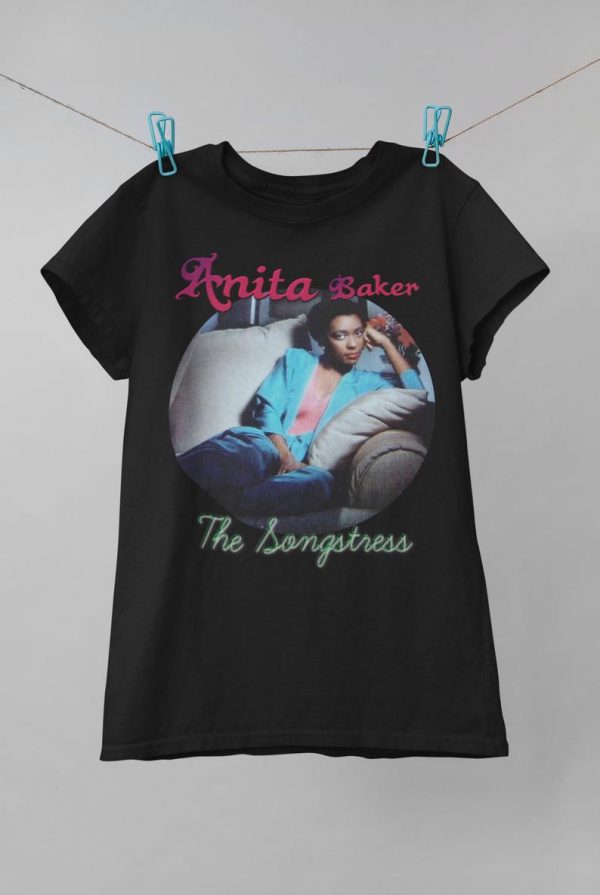 Anita Baker The Songstress Retro T shirt