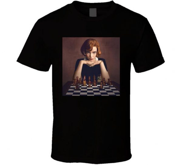 Beth Harmon Chess Prodigy Queens Gambit T Shirt