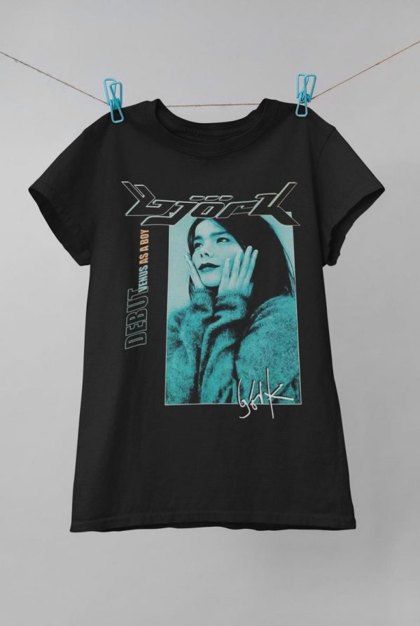 Bjork Venus as a boy Retro Tshirt