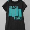 Black Flag Logo Band Tshirt