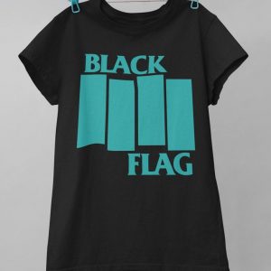 Black Flag Logo Band Tshirt