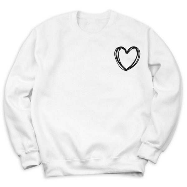 Heart Sketch Sweatshirt