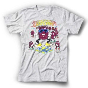 I Heard It Through The Grapevine ~ Claymation 80s California Raisins T-shirt