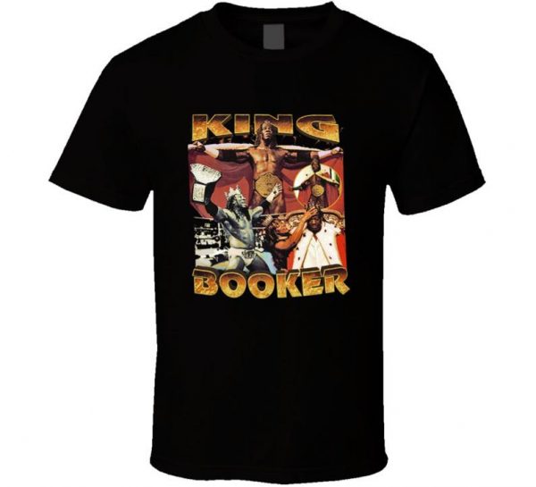King Booker Booker T Popular Wrestler Sports Fan T Shirt