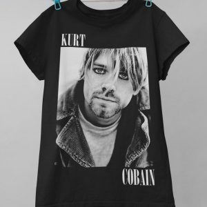 Kurt Cobain Pop Rock Singer Retro Tshirt