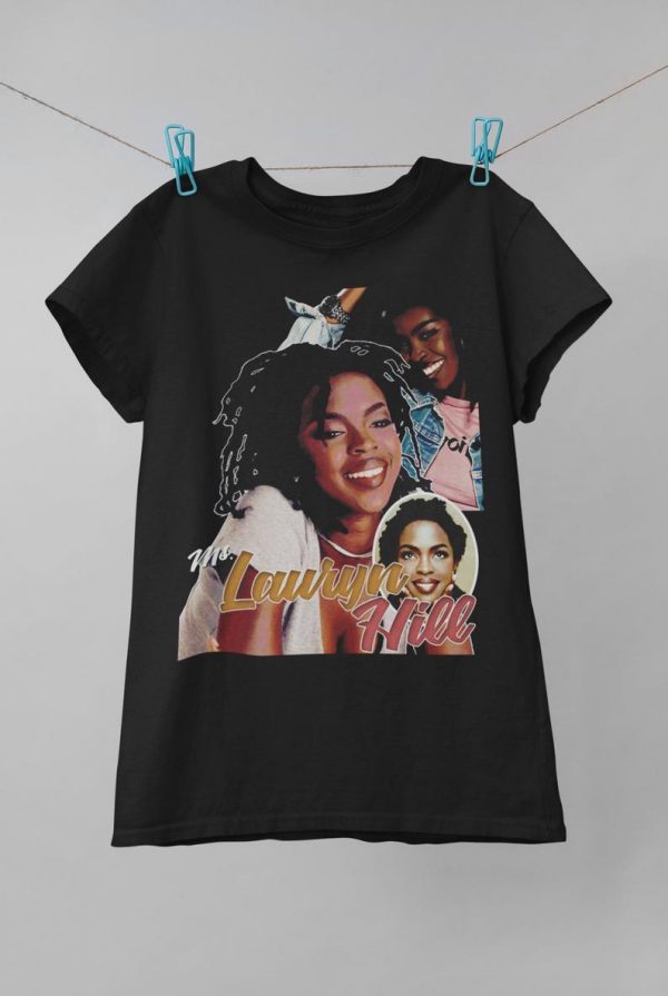 Lauryn Hill Crewneck Retro Tshirt