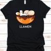 Llama Ramen T Shirt