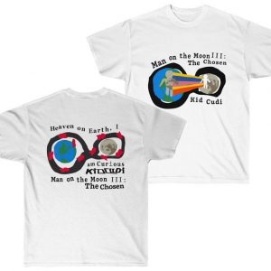 Man on the Moon 3The Chosen Kid Cudi inspired Unisex T-Shirt Twoside