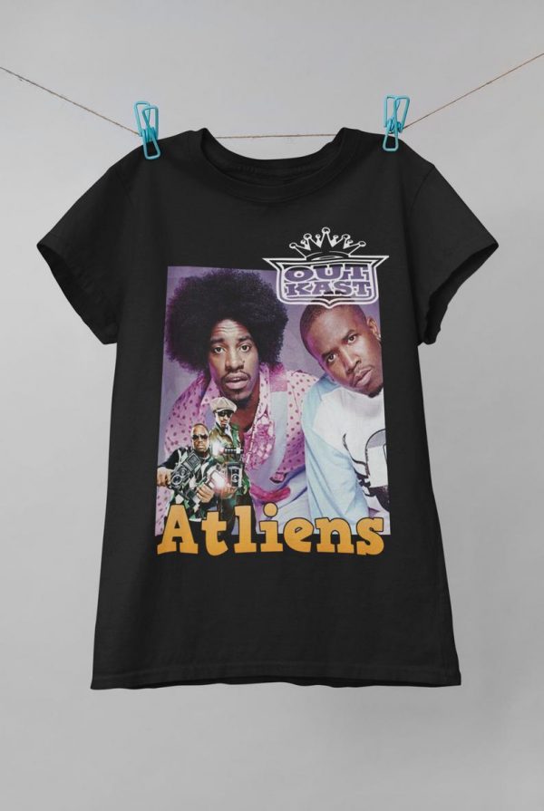 Outkast ATliens Hip Hop Retro T Shirt