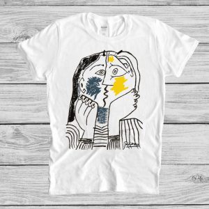 Pablo Picasso The Kiss 1979 Artwork T Shirt