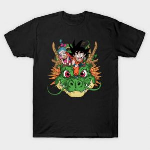 Shenron Goku NeverEnding Story Anime Parody Funny T Shirt