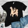 Sloth Riding Llama T Shirt