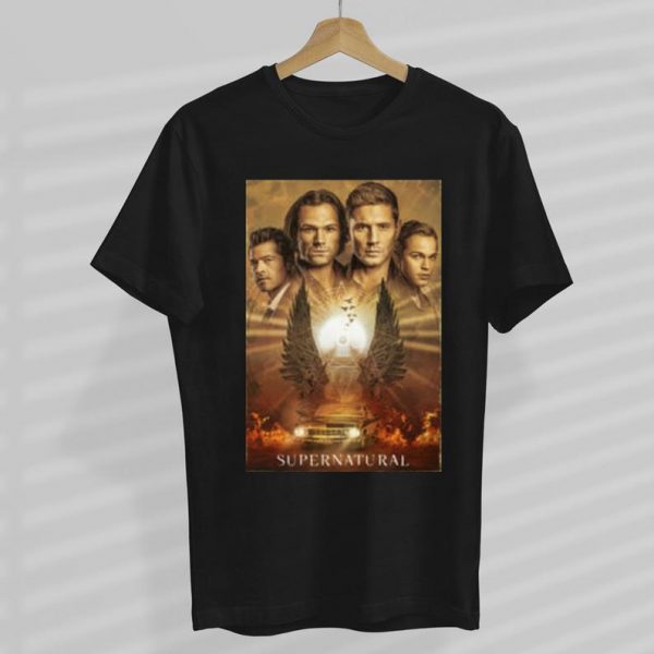 Supernatural Ghost Hunters Sam Dean Castiel TV Series T Shirt