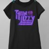 Thin Lizzy Distressed Design Band Tshirt