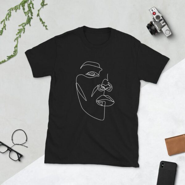 Abstract Face T Shirt