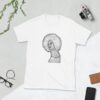 Afro Girl Line Art T-Shirt